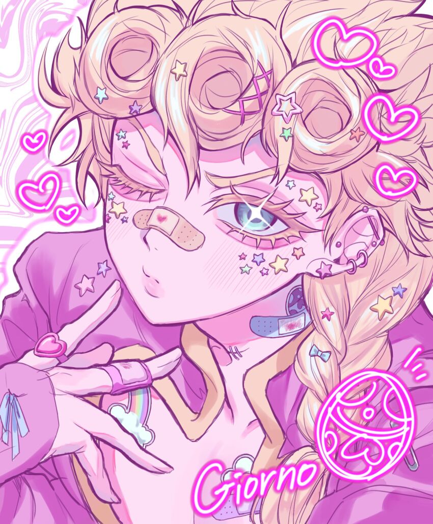 Giorno Giovanna (Jojo No Kimyou Na Bouken) Rule 34 Image