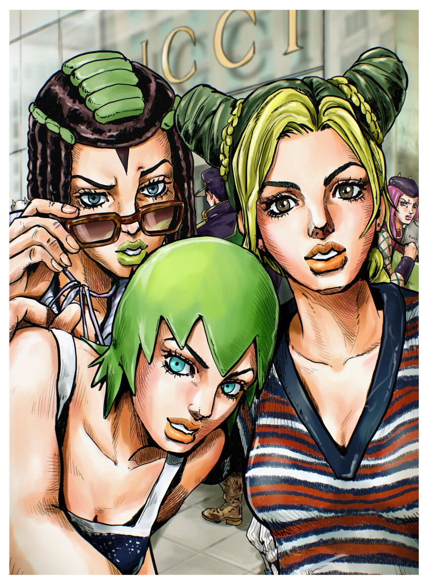 Ermes Costello (Jojo No Kimyou Na Bouken) Rule 34 Image