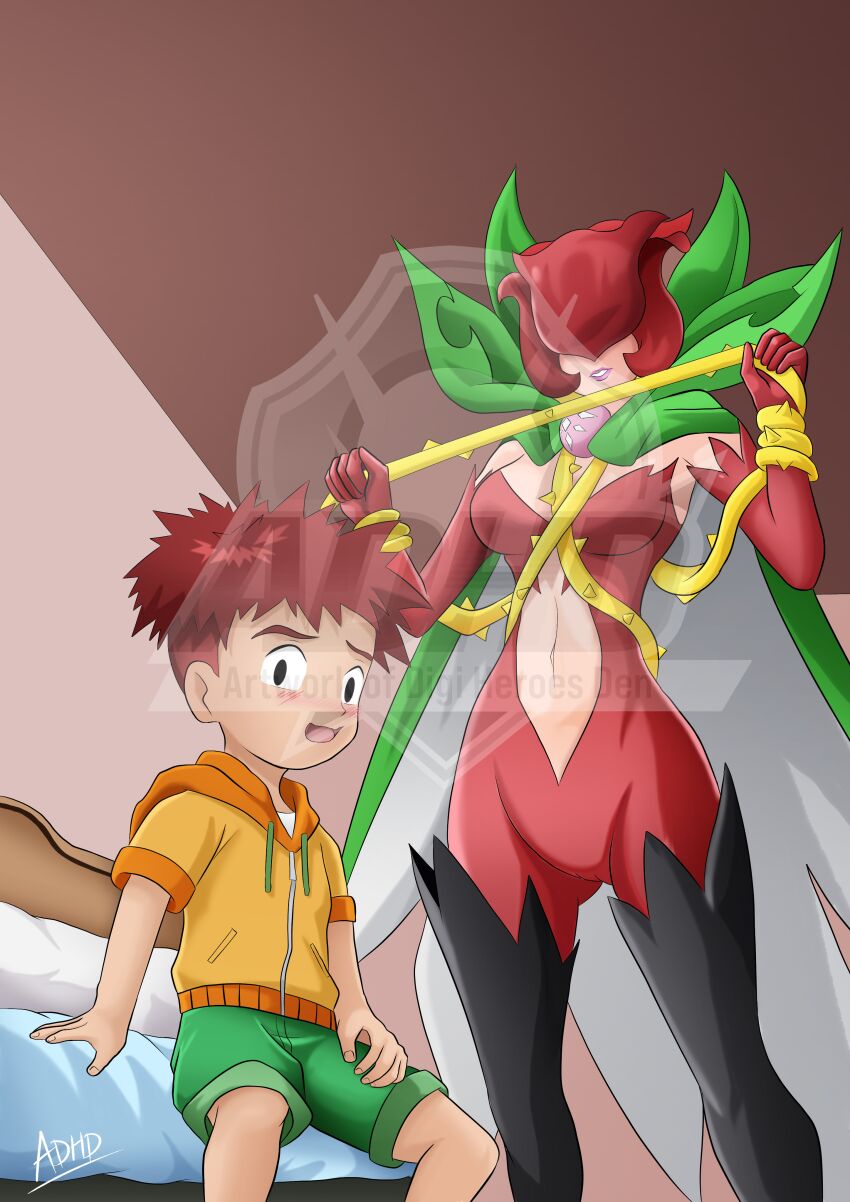 Rosemon (Digimon) Rule 34 Image