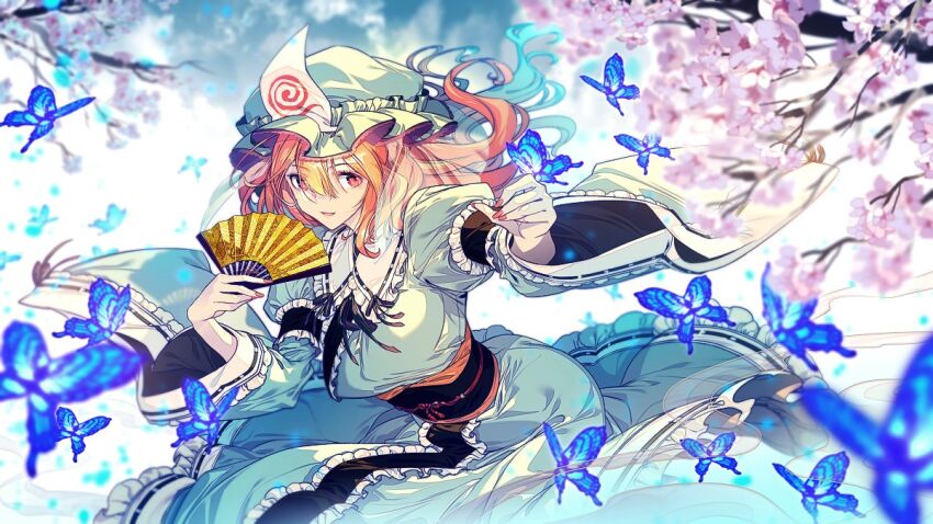 Saigyouji Yuyuko (Touhou) Rule 34 Image
