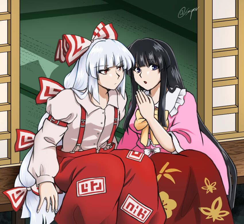 Fujiwara No Mokou (Touhou) Rule 34 Image