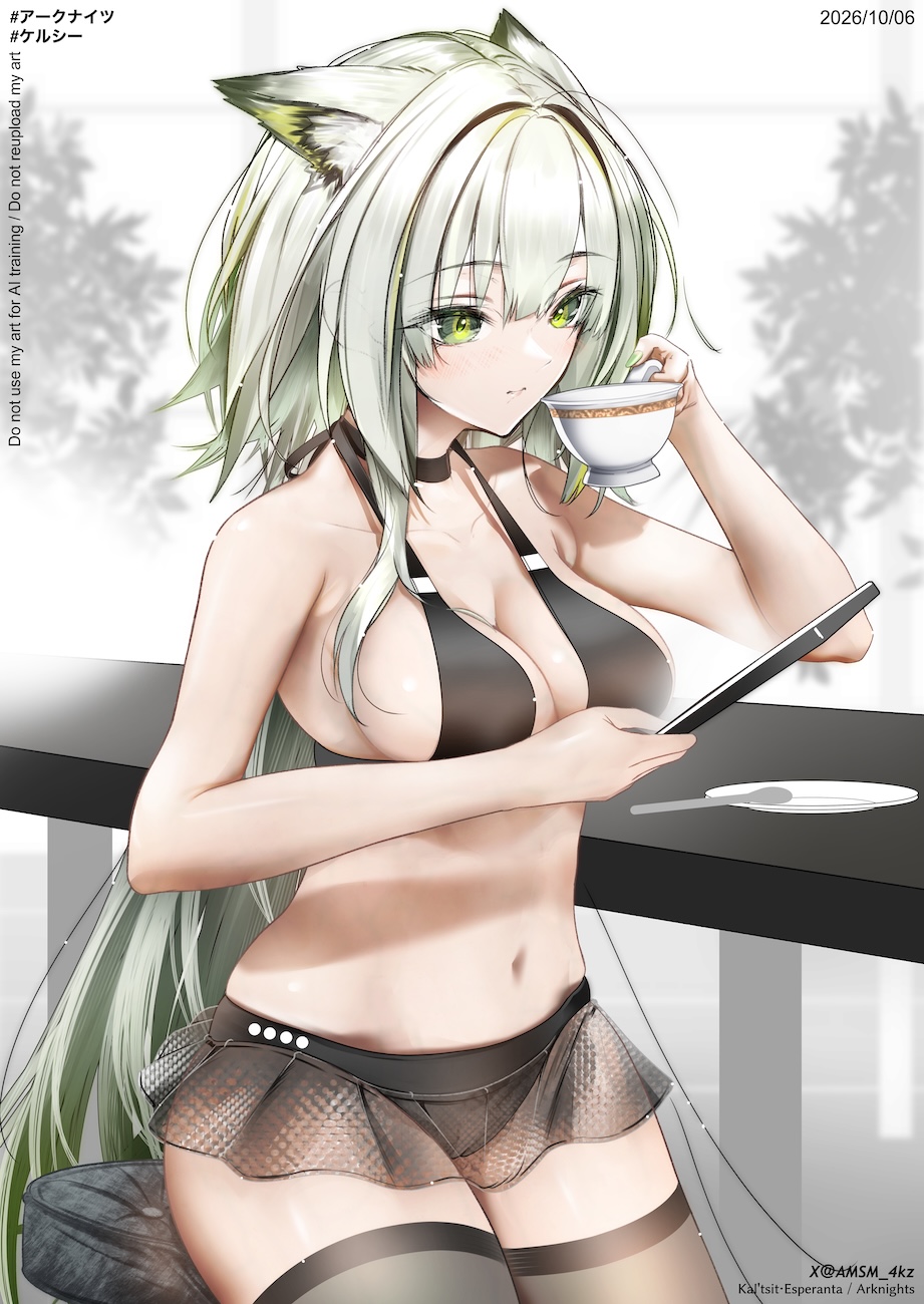 Kal'Tsit (Arknights) Rule 34 Image