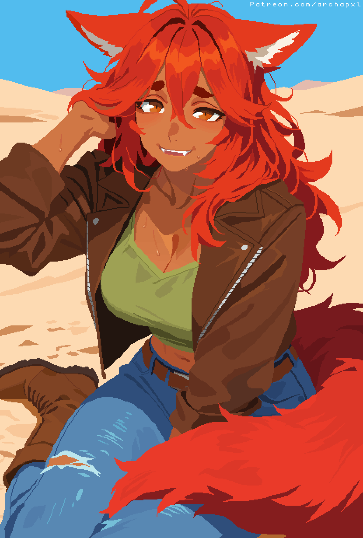 Zoologist (Terraria) Rule 34 Image