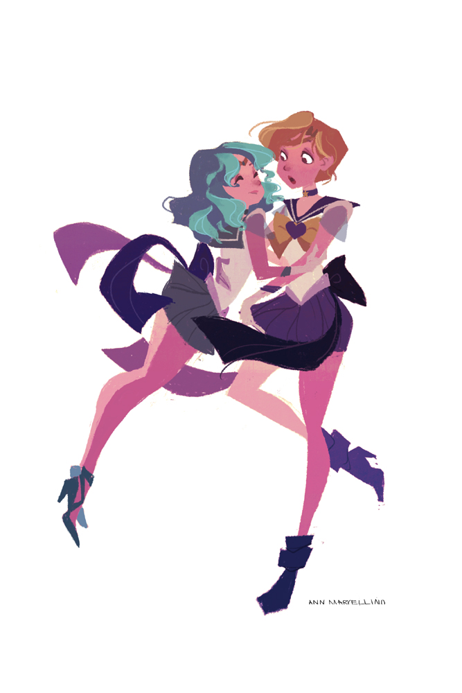 Sailor Neptune (Bishoujo Senshi Sailor Moon) Rule 34 Image