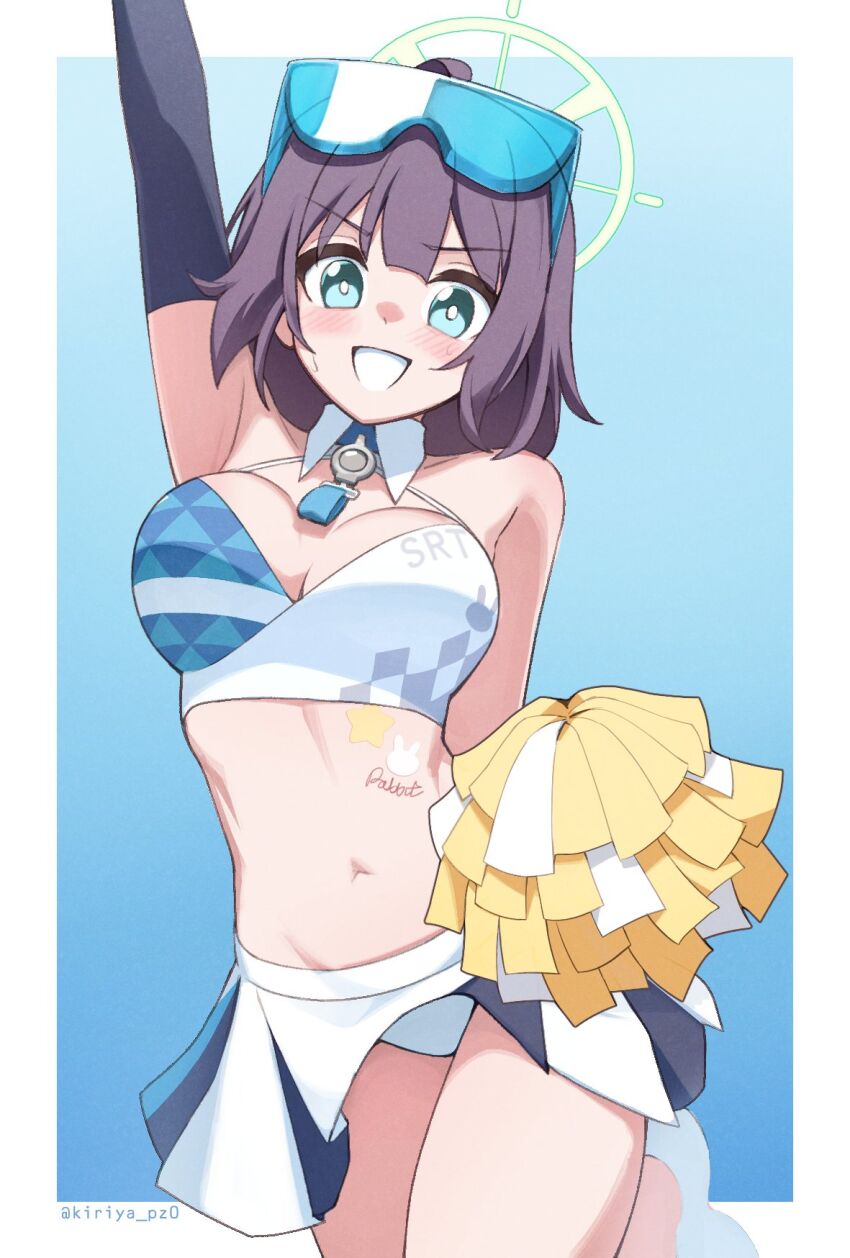 Millennium Cheerleader Outfit (Blue Archive) Rule 34 Image