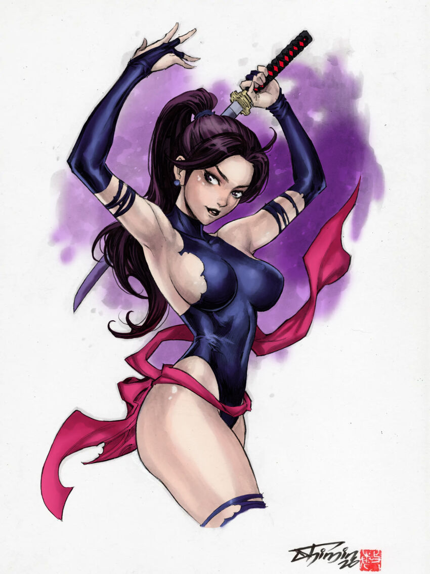 Psylocke (Marvel) Rule 34 Image