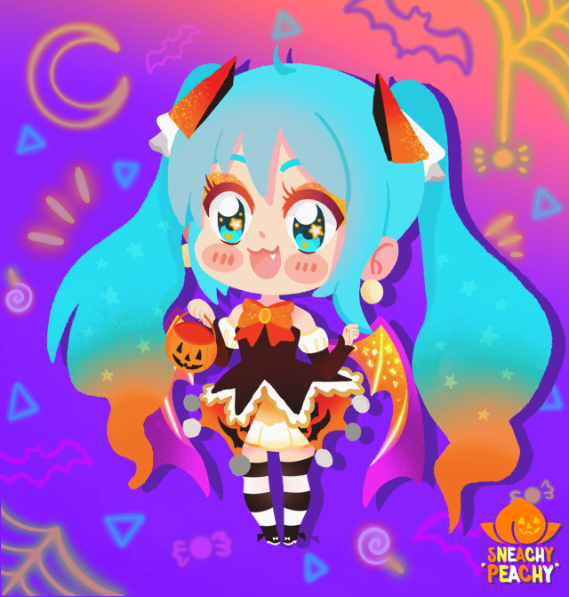 Hatsune Miku (Halloween) Rule 34 Image
