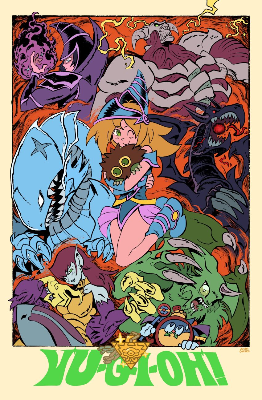 Blue-Eyes White Dragon (Summoned Skull) Rule 34 Image