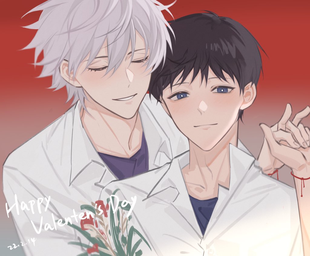 Ikari Shinji (Nagisa Kaworu) Rule 34 Image