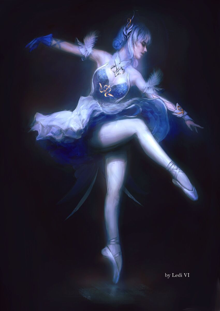 Odette (Genshin Impact) Rule 34 Image