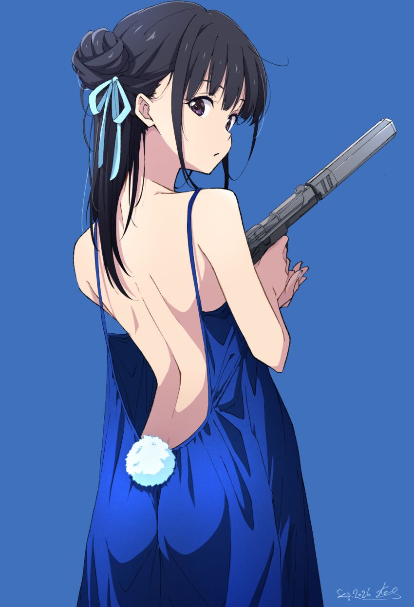 Inoue Takina (Lycoris Recoil) Rule 34 Image
