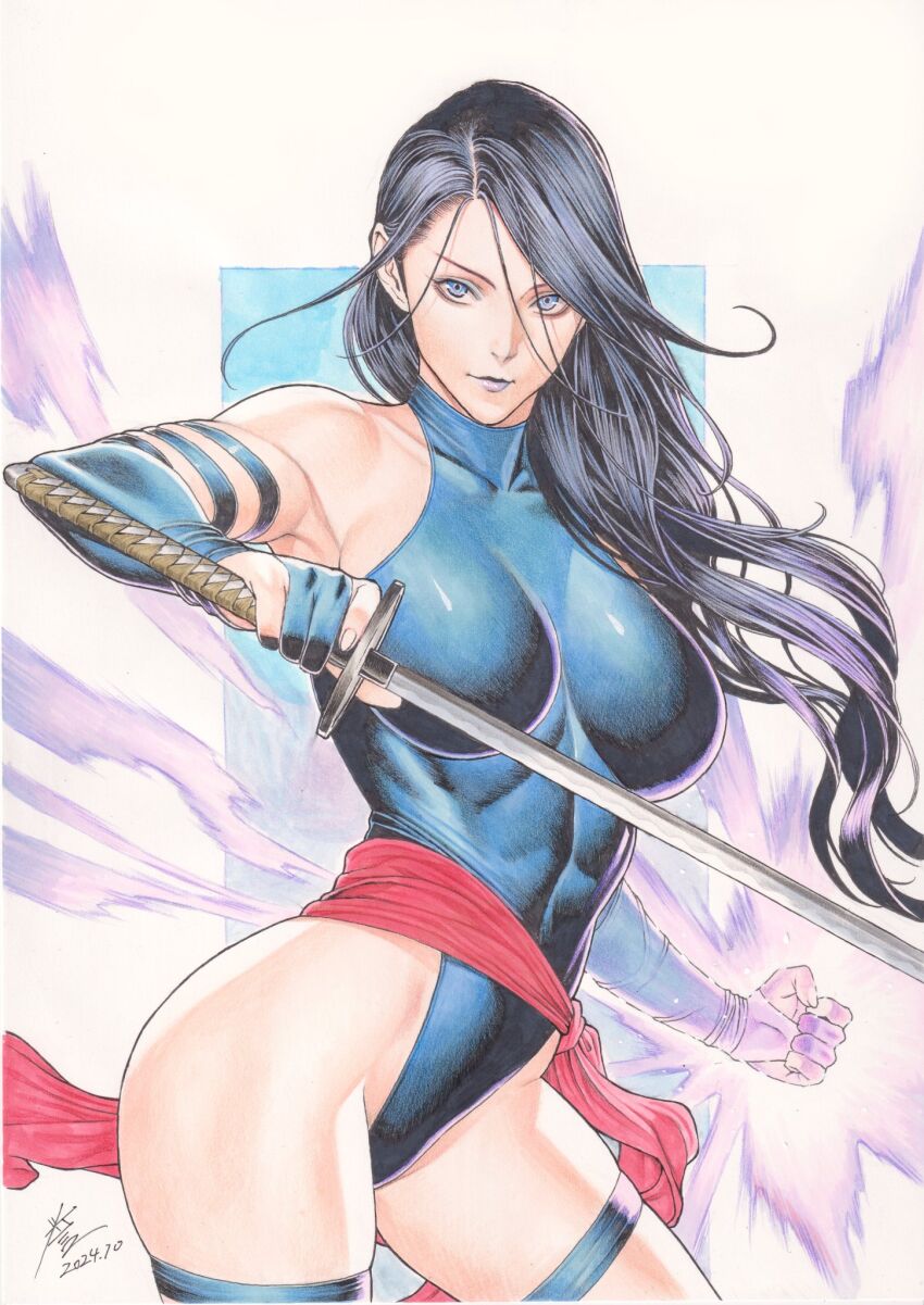 Psylocke (Marvel) Rule 34 Image