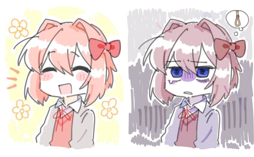 Sayori (Doki Doki Literature Club) Rule 34 Image