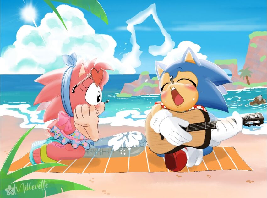 Amy Rose (Sega) Rule 34 Image