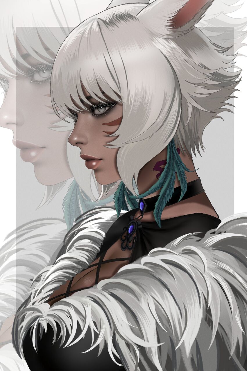 Miqo'Te (Final Fantasy) Rule 34 Image