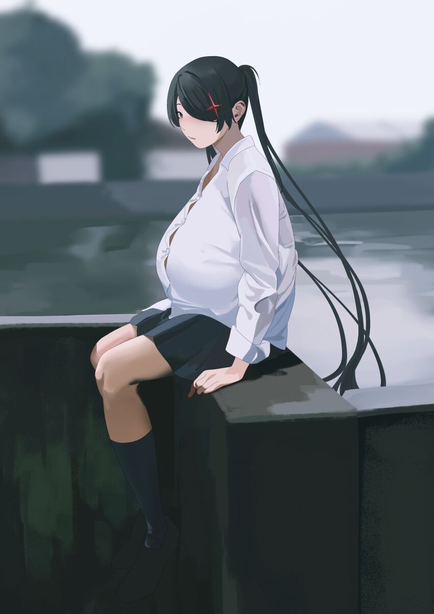 Curvy Black-Haired Girl (Tnr) Rule 34 Image