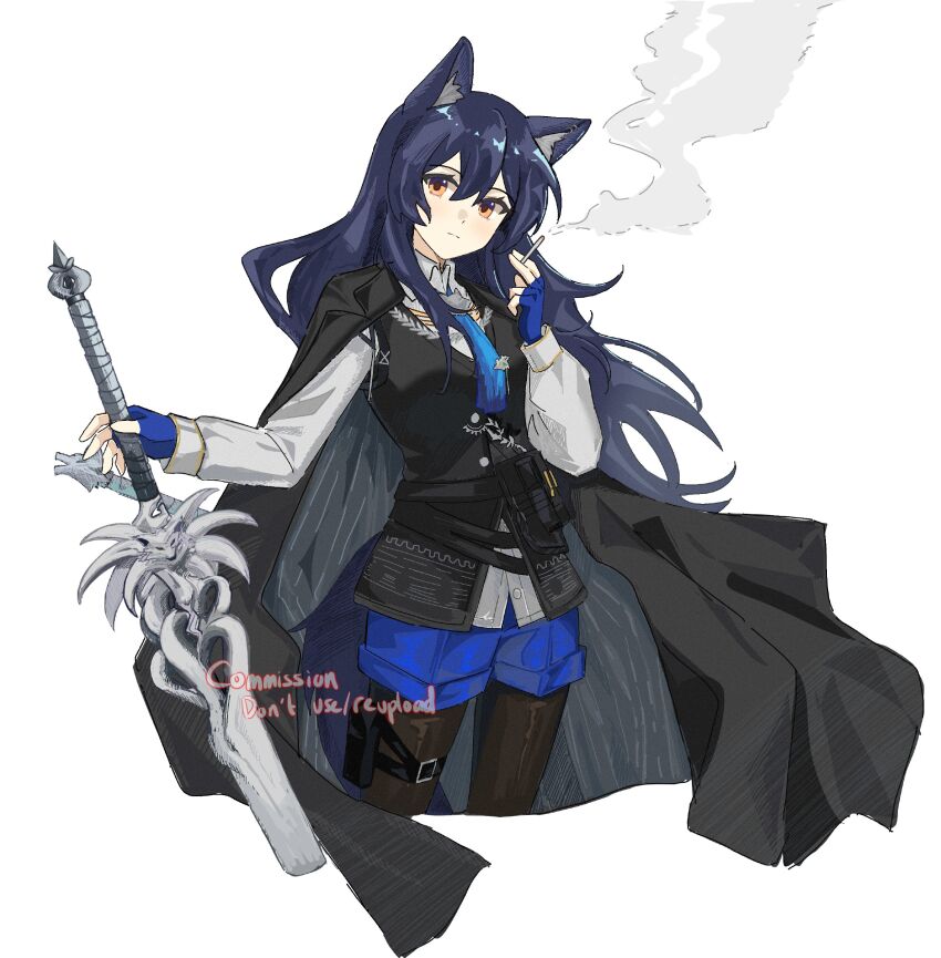 Texas (Arknights) Rule 34 Image