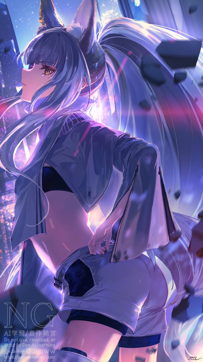 Platinum (Arknights) Rule 34 Image