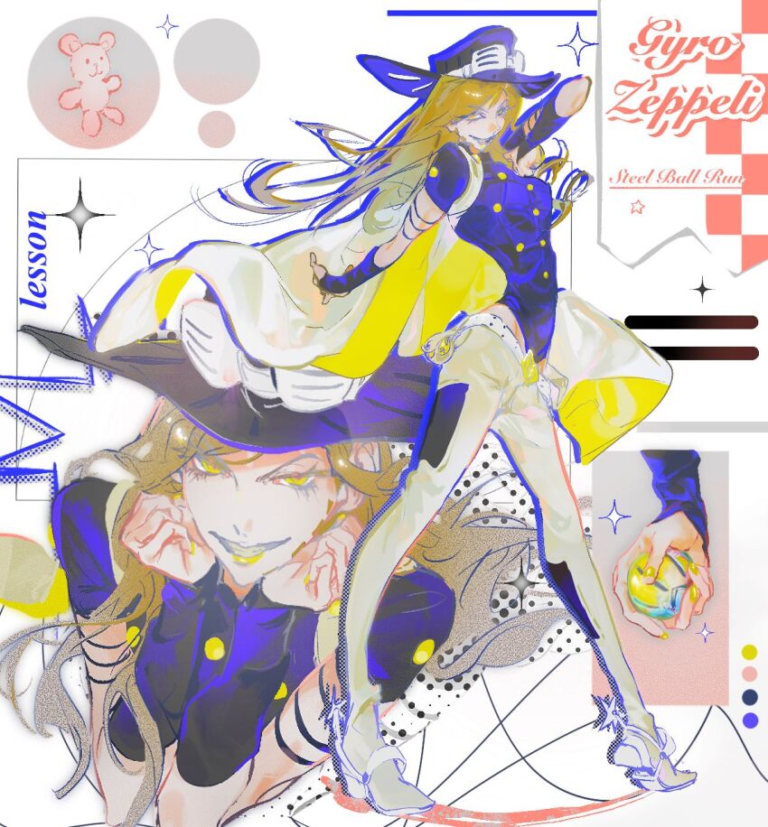 Gyro Zeppeli (Jojo No Kimyou Na Bouken) Rule 34 Image
