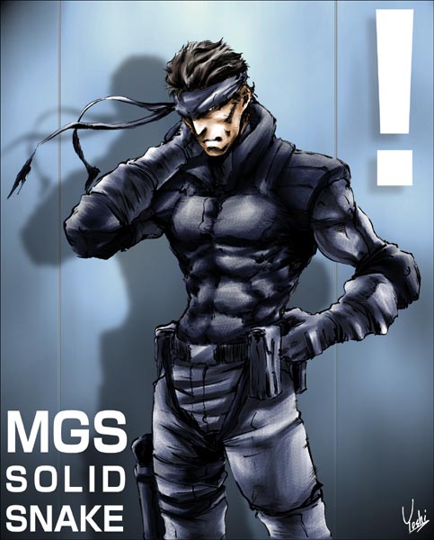 Solid Snake (Copyright Request) Rule 34 Image