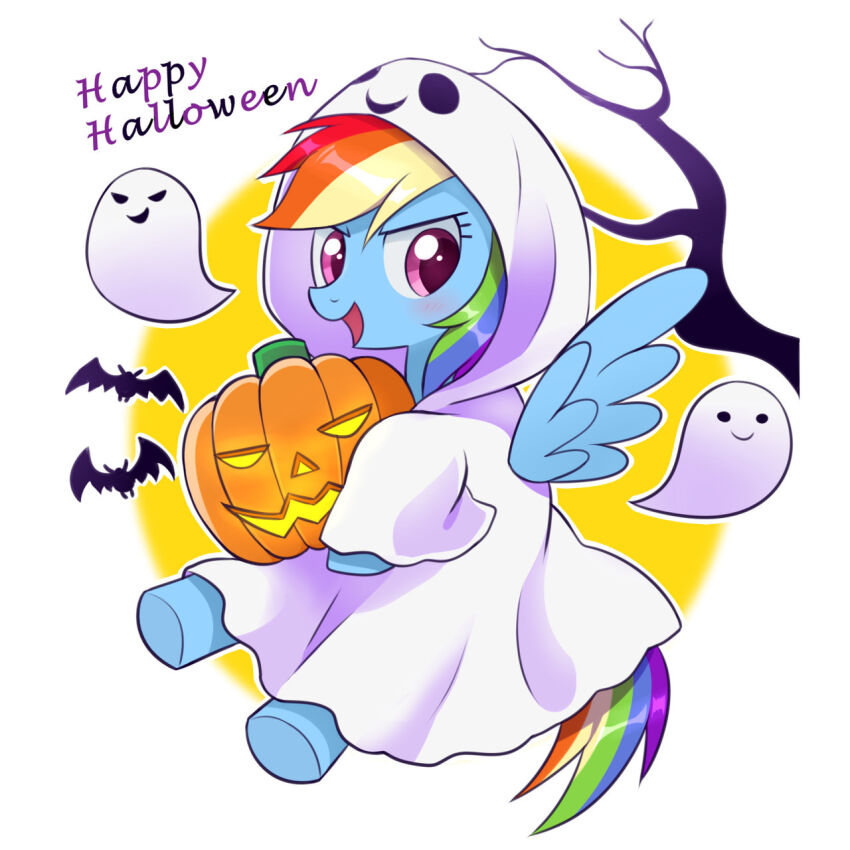 Rainbow Dash (Halloween) Rule 34 Image