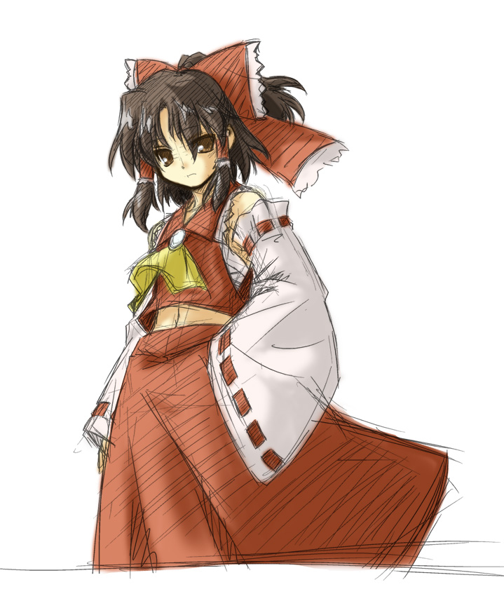 Hakurei Reimu (Touhou) Rule 34 Image
