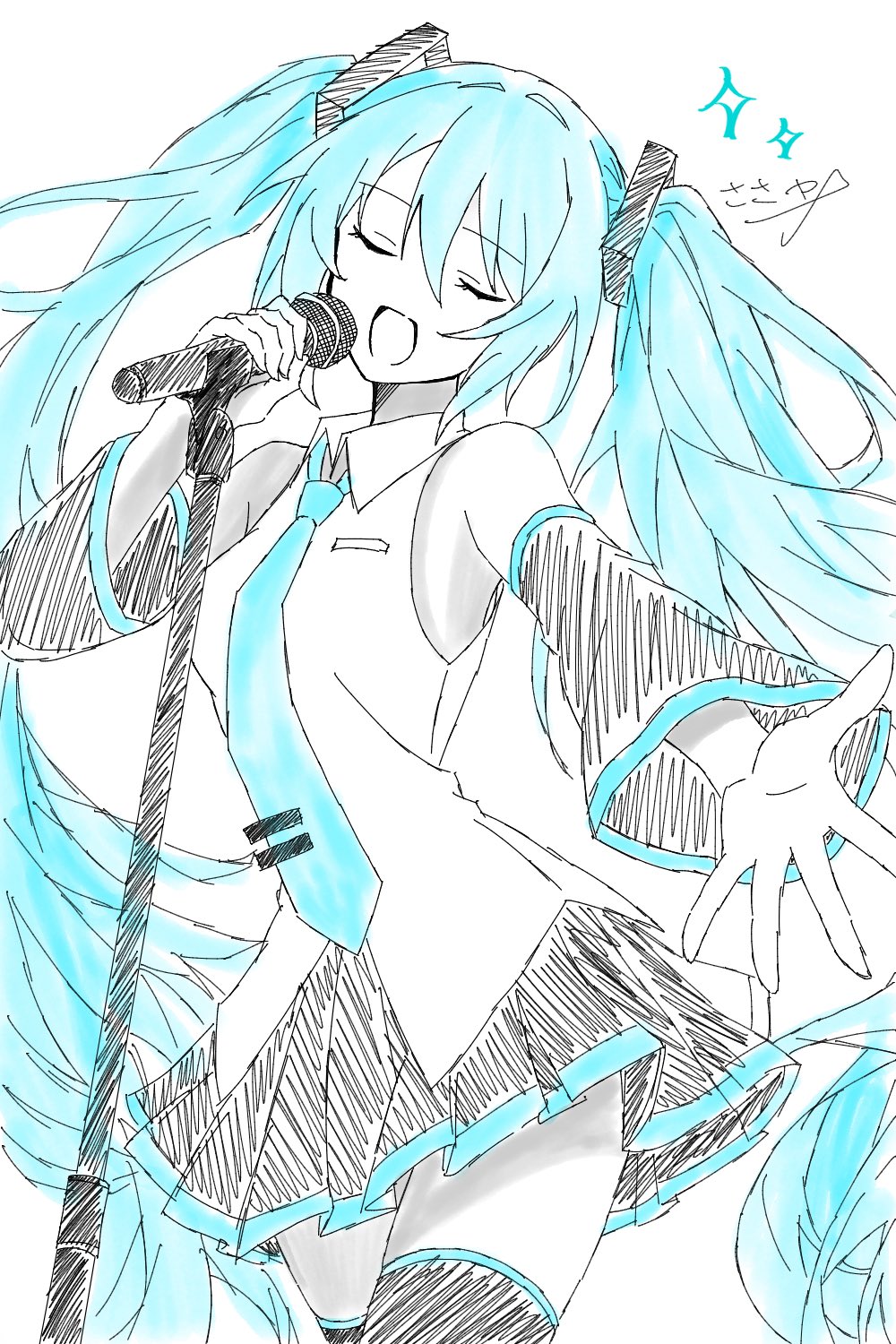 Hatsune Miku (Vocaloid) Rule 34 Image