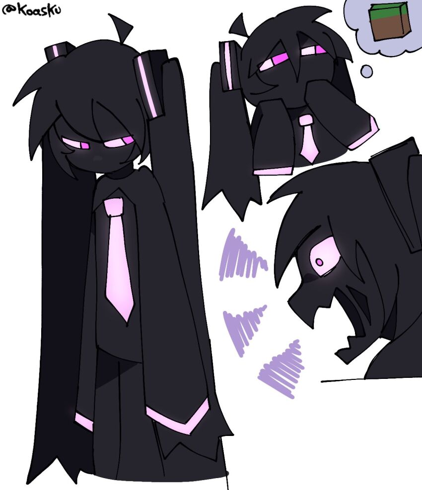 Enderman (Minecraft) Rule 34 Image