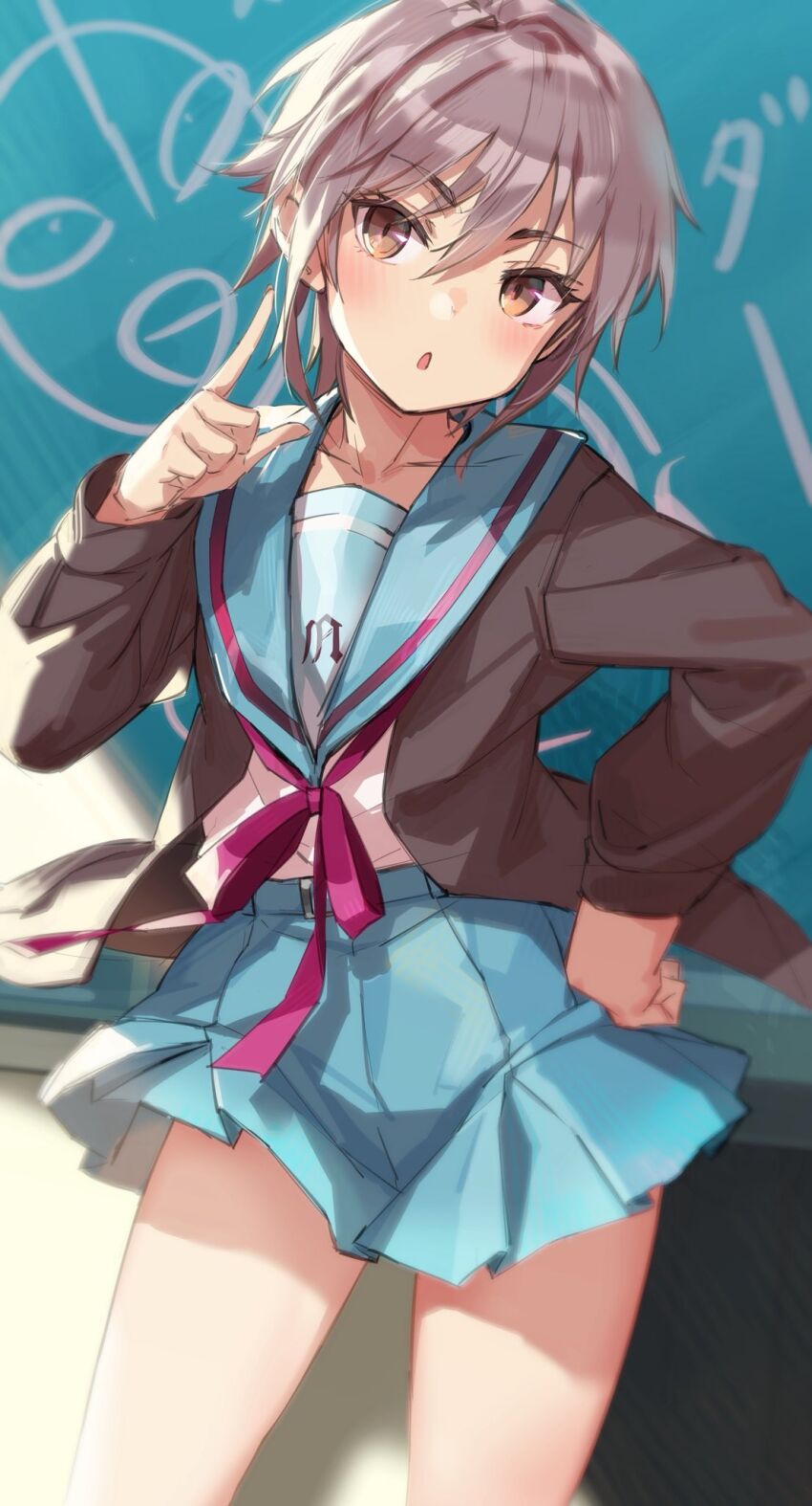 Nagato Yuki (Suzumiya Haruhi No Yuuutsu) Rule 34 Image