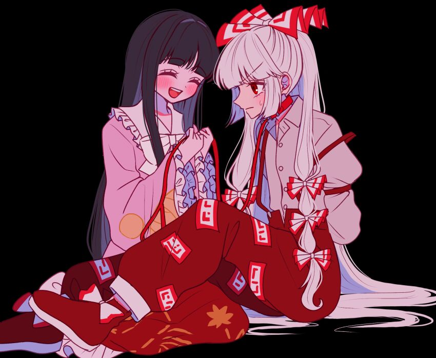 Fujiwara No Mokou (Touhou) Rule 34 Image