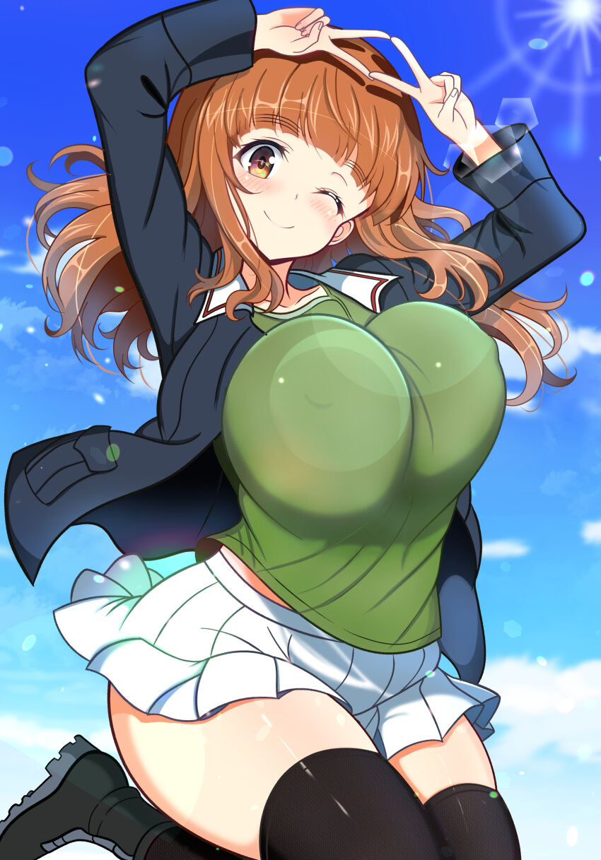 Takebe Saori (Girls Und Panzer) Rule 34 Image