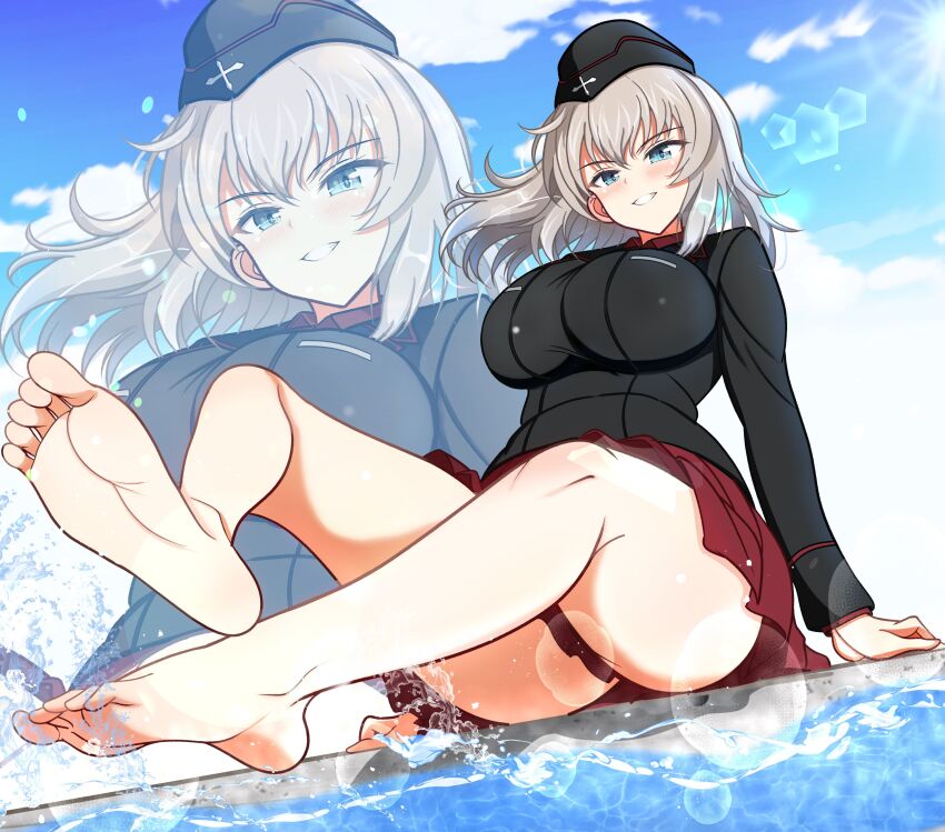Itsumi Erika (Girls Und Panzer) Rule 34 Image