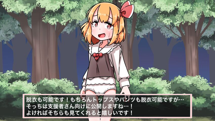 Rumia (Touhou) Rule 34 Image