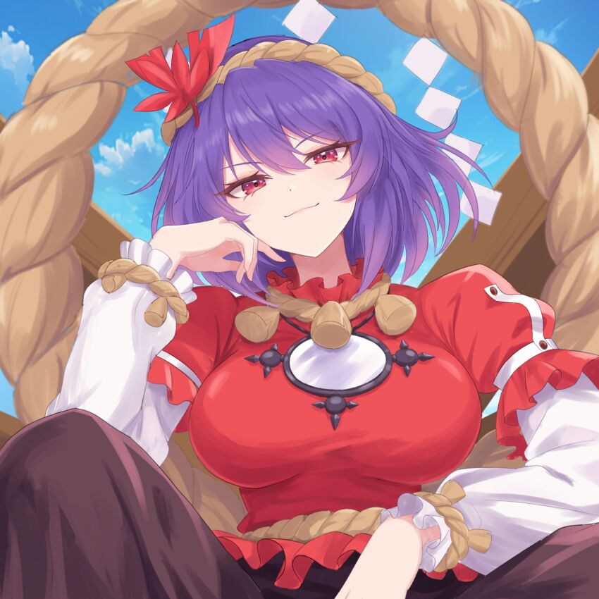 Yasaka Kanako (Touhou) Rule 34 Image