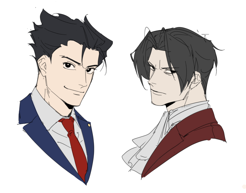 Miles Edgeworth (Ace Attorney) Rule 34 Image