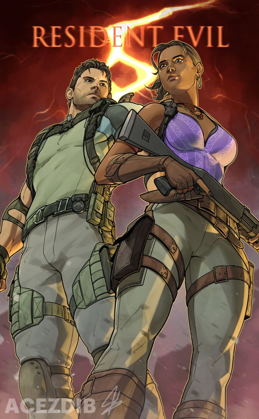 Chris Redfield (Resident Evil) Rule 34 Image