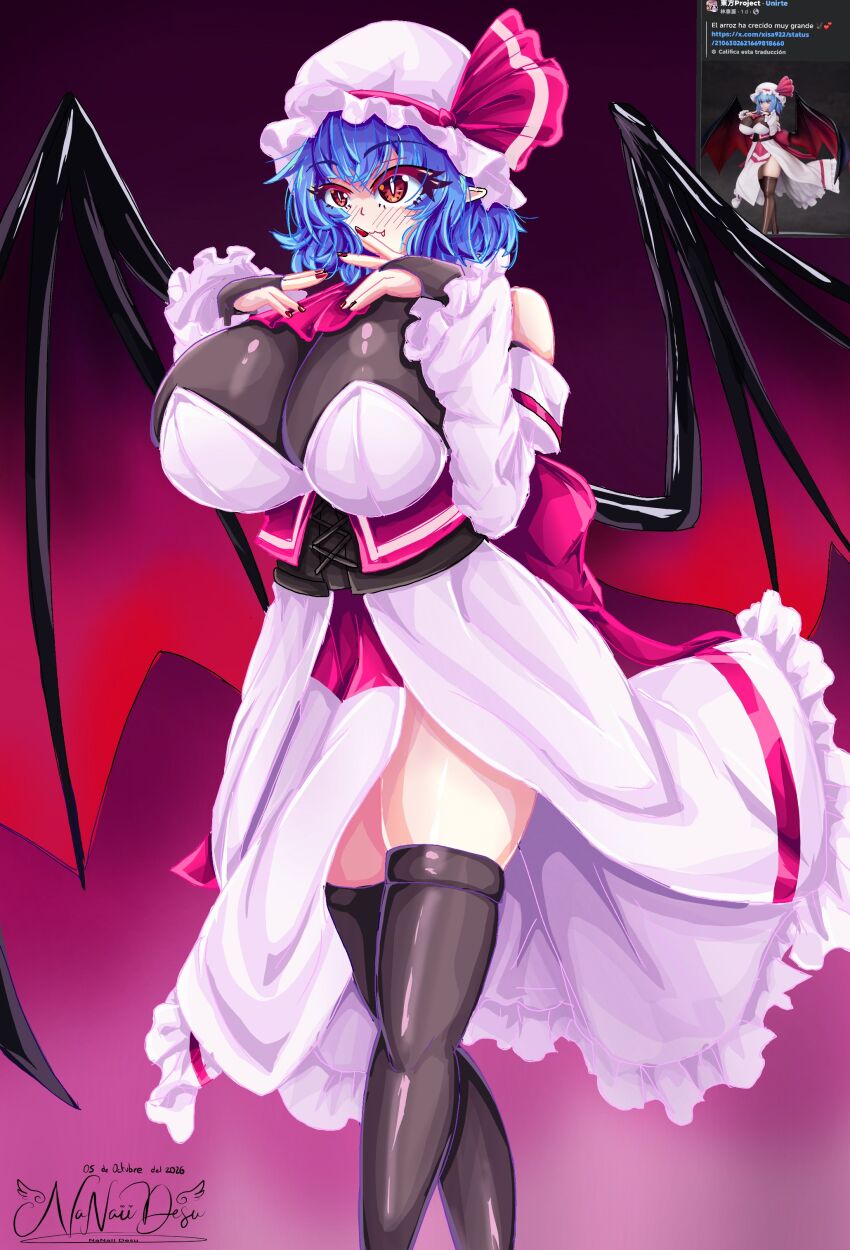 Remilia Scarlet (Embodiment Of Scarlet Devil) Rule 34 Image