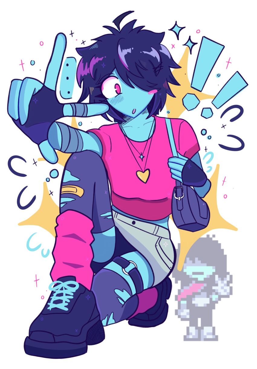 Kris (Deltarune) Rule 34 Image