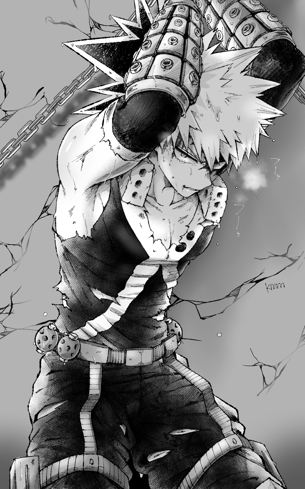 Bakugou Katsuki (Boku No Hero Academia) Rule 34 Image