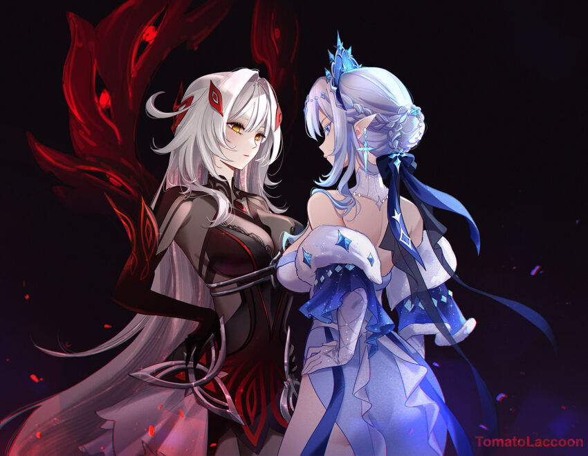 Anastasya Feodorovna Snezhnaya (Genshin Impact) Rule 34 Image