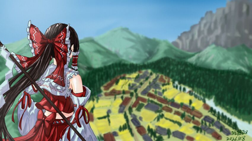 Hakurei Reimu (Touhou) Rule 34 Image