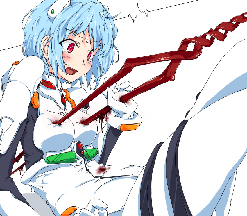 Rei Ayanami (Neon Genesis Evangelion) Rule 34 Image