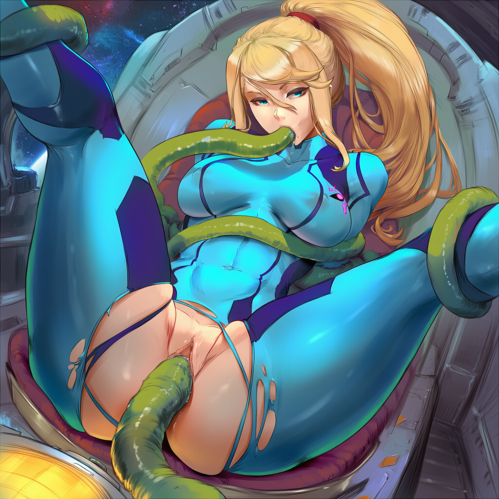 Samus Aran (Metroid) Rule 34 Image