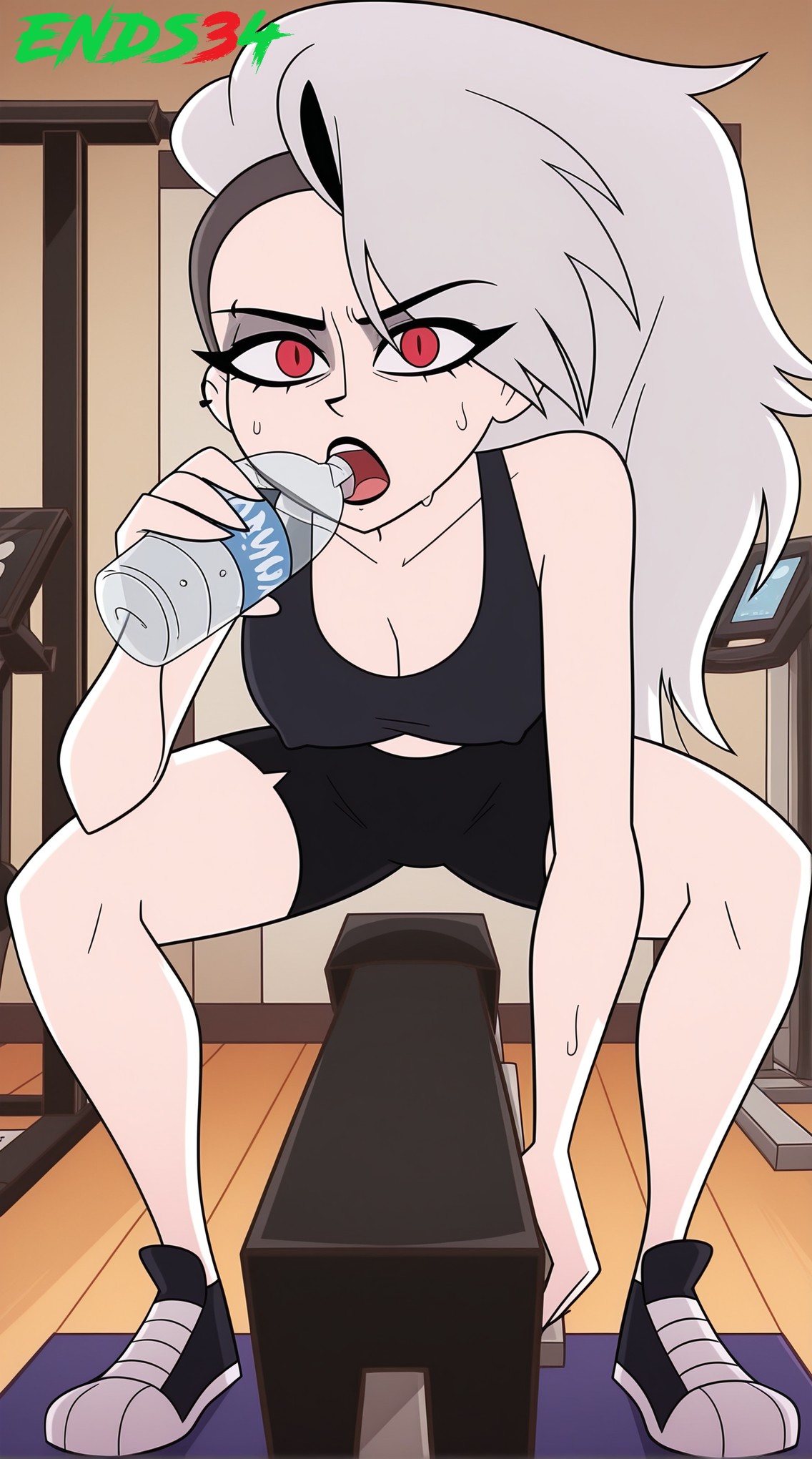 Human Loona (Helluva Boss) Rule 34 Image