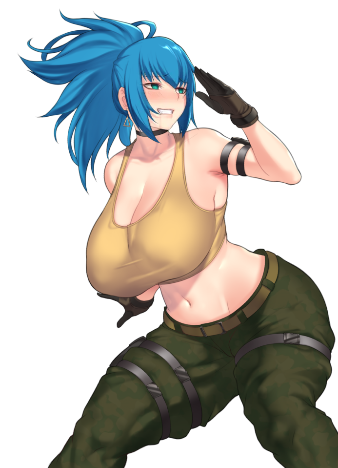 Leona Heidern (King Of Fighters) Rule 34 Image