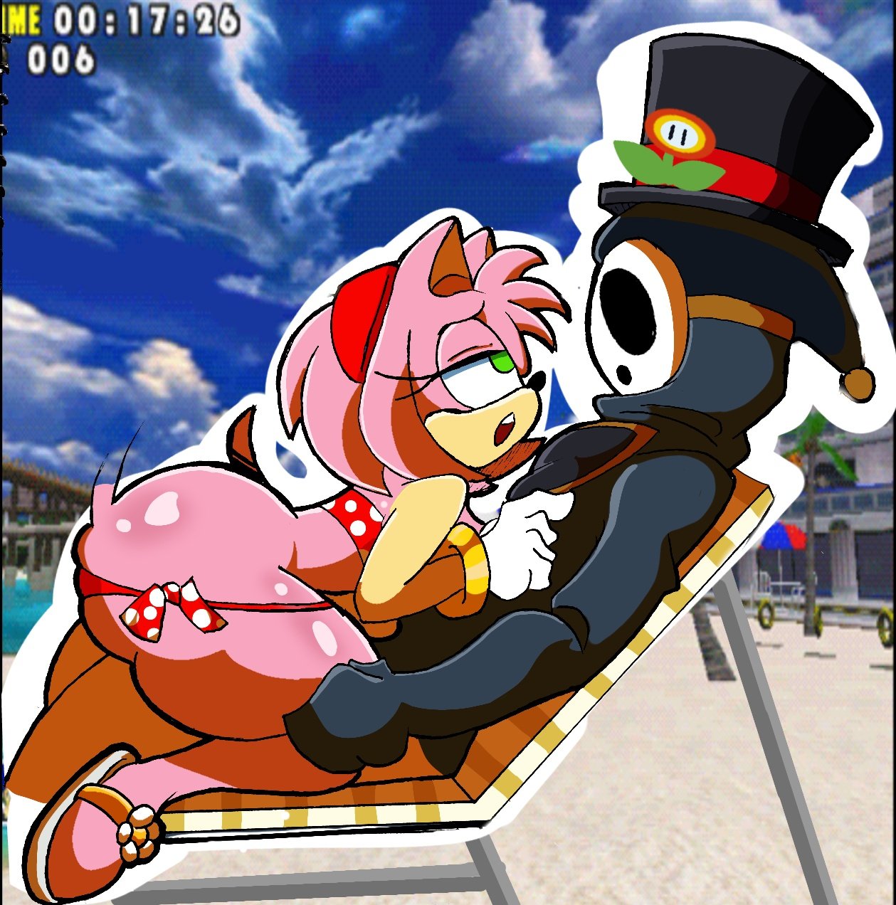 Amy Rose (Sonic (Series)) Rule 34 Image