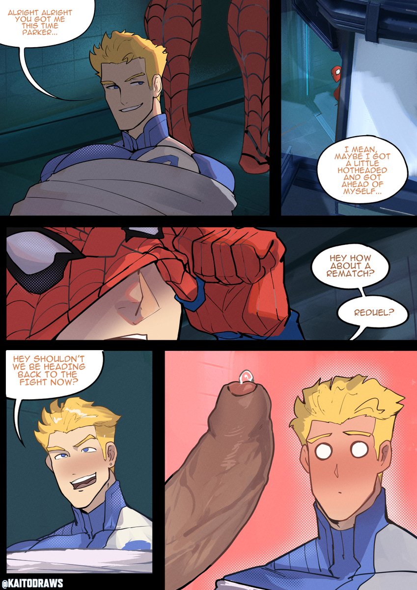 Human Torch (Fantastic Four) Rule 34 Image