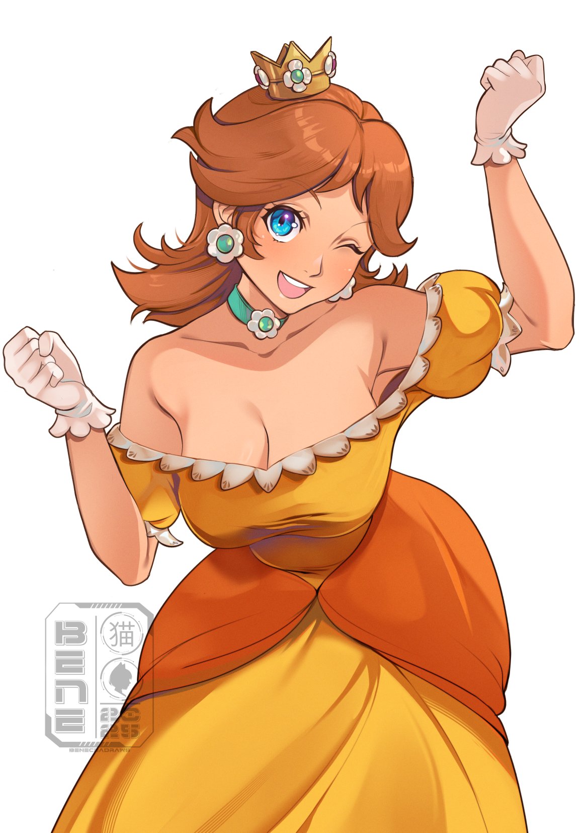 Princess Daisy (Mario (Series)) Rule 34 Image