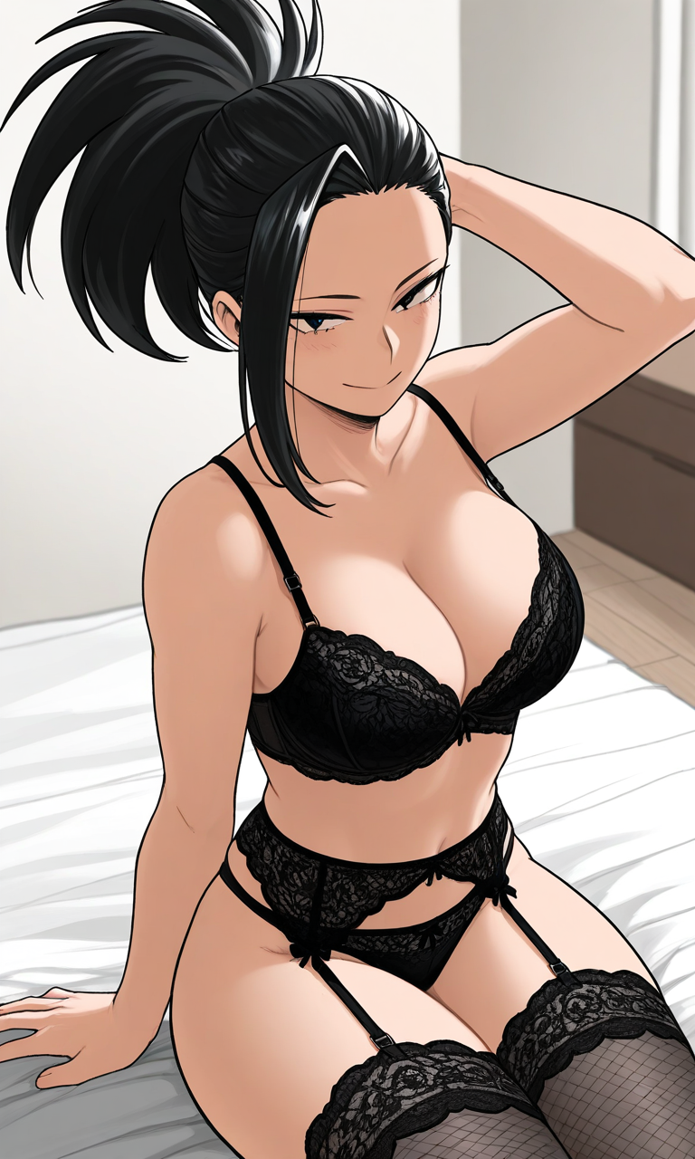 Momo Yaoyorozu (Boku No Hero Academia) Rule 34 Image