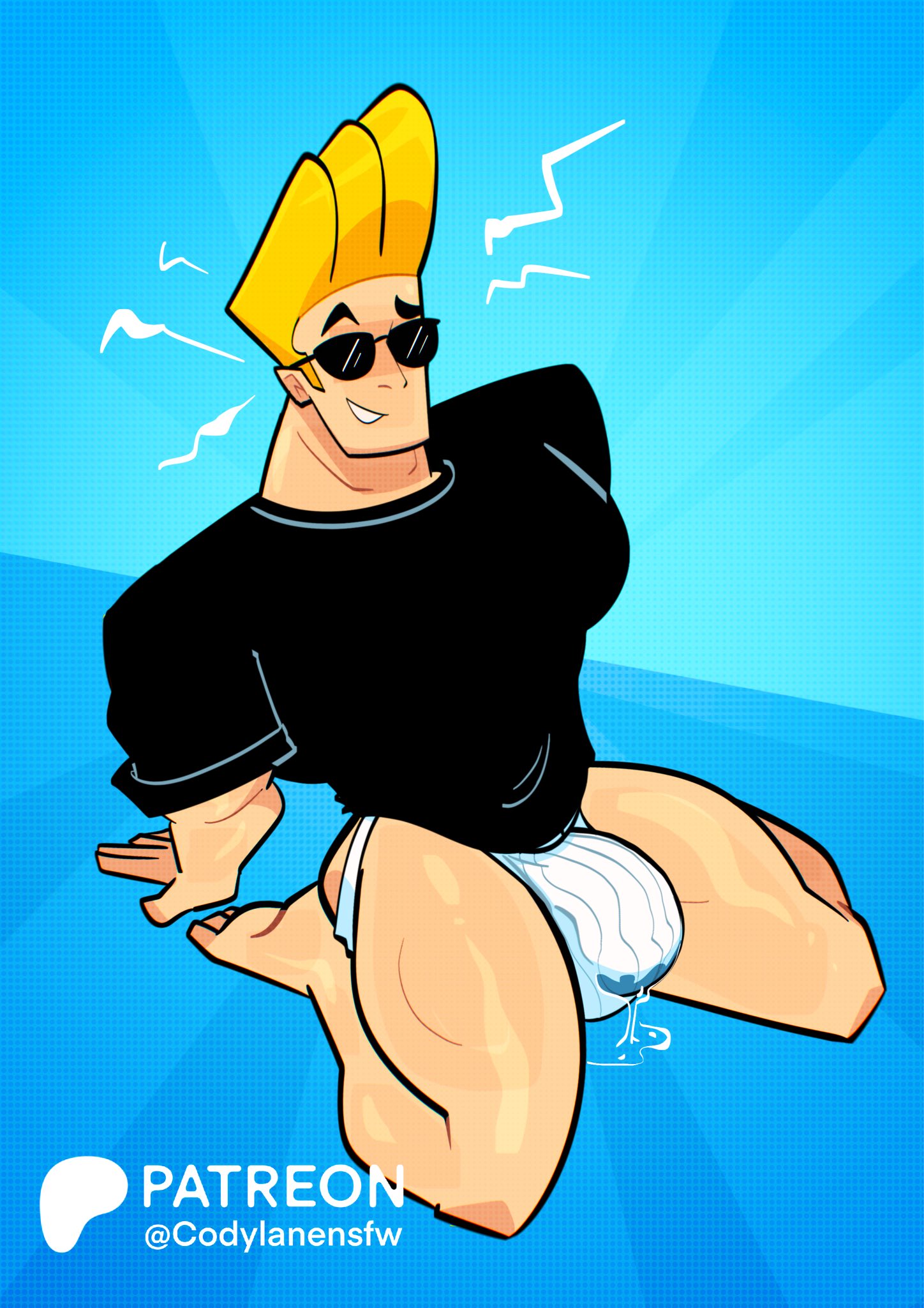 Johnny Bravo (Johnny Bravo (Series)) Rule 34 Image